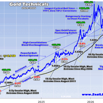 Gold’s huge August
